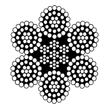 سیم بکسل 37*6 فولادی