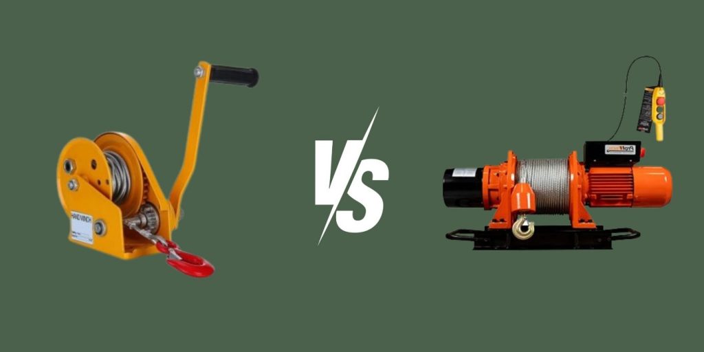 فرق وینچ دستی ساده و وینچ کلاچ دار